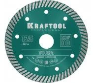 Диск алмазный 125х22,2 KRAFTOOL Turbo по бетону, кирпичу